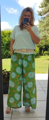 Spodnie letnie we wzory Patterns